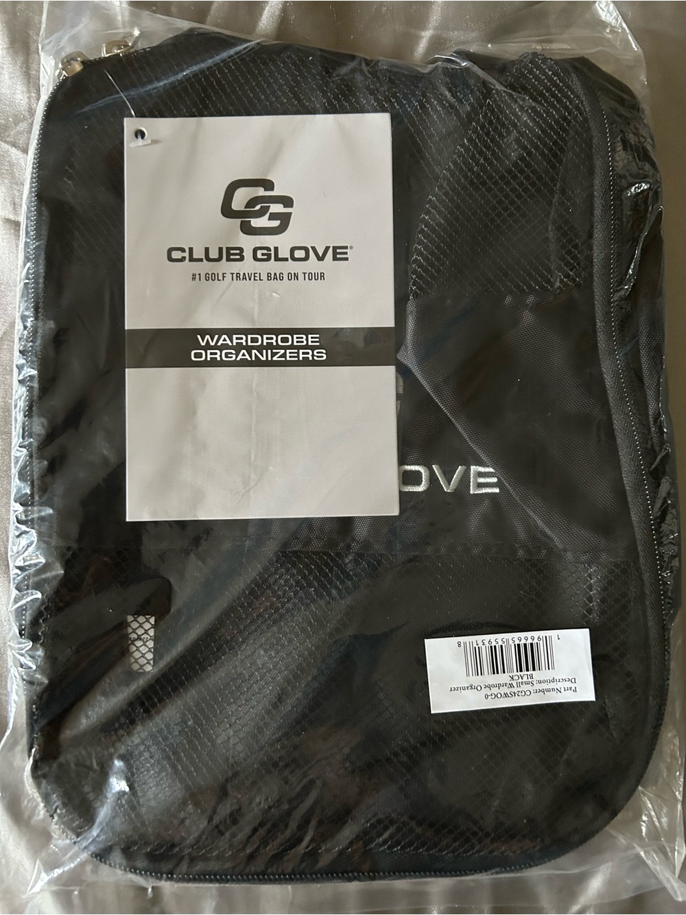 Club glove Black Wardrobe Organizer Small Accessory